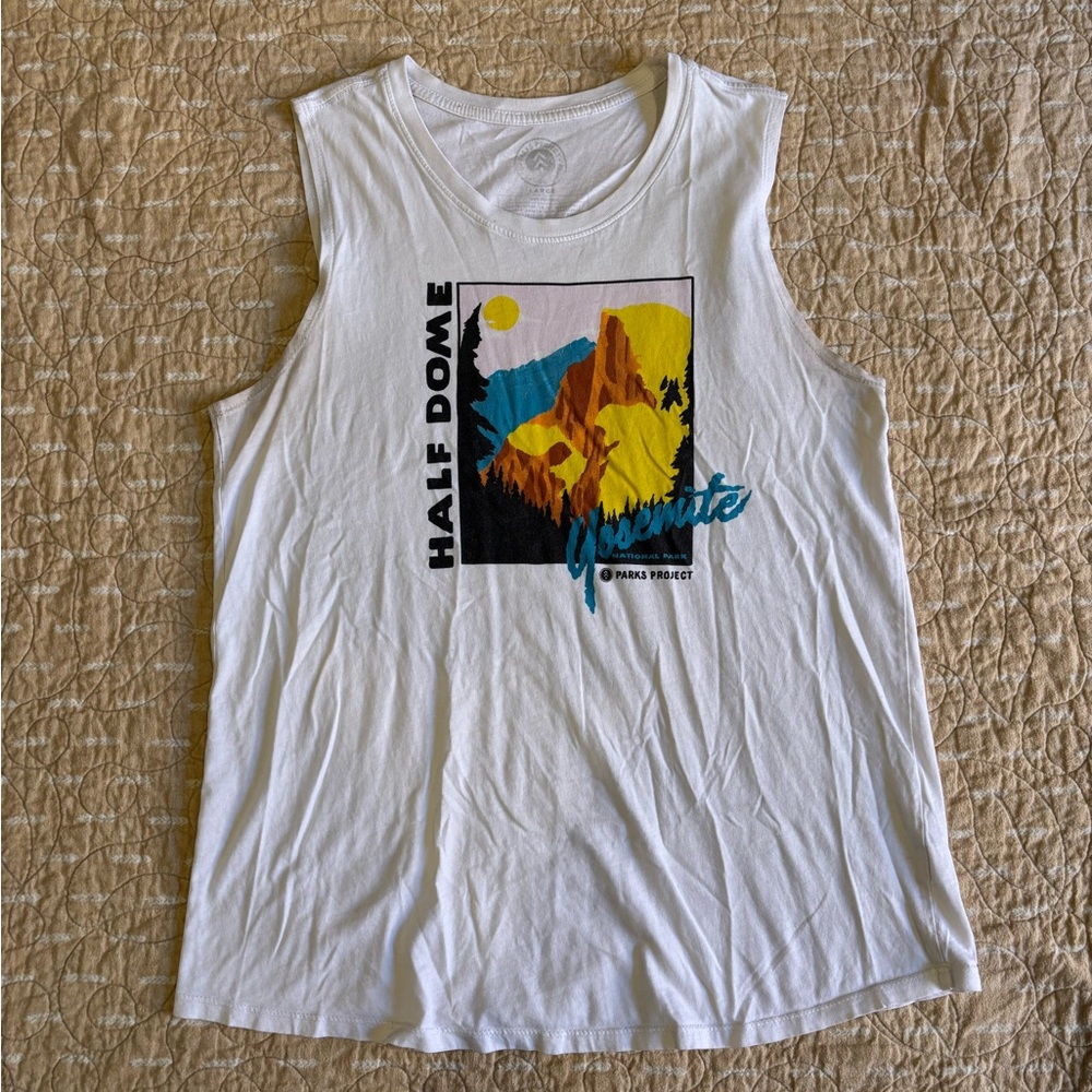 Parks Project Yosemite Half Dome Muscle Tee